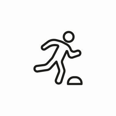 Taş simgesi işaret vektörüne takılma