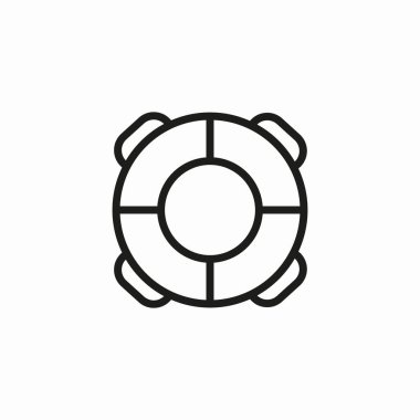 Can simidi güvenli simge işareti vektörü