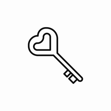 yeni evlilerin evinin anahtar simgesi işaret vektörü