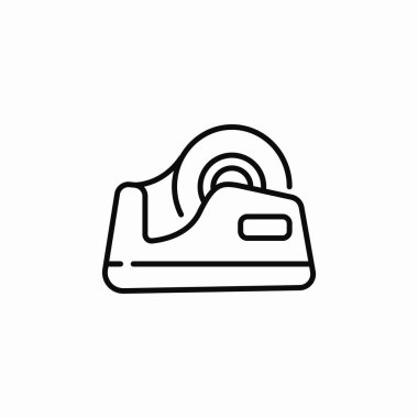 Teyp simgesi işareti vektörü yalıtılıyor