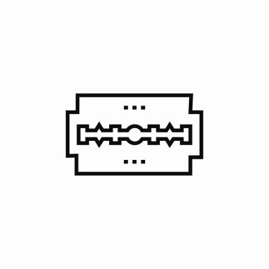 jilet simgesi işareti vektörü