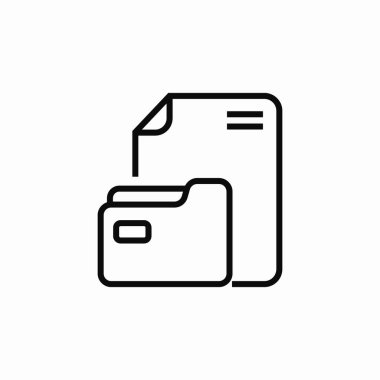 Dizin Dosya simgesi imzalama vektörü