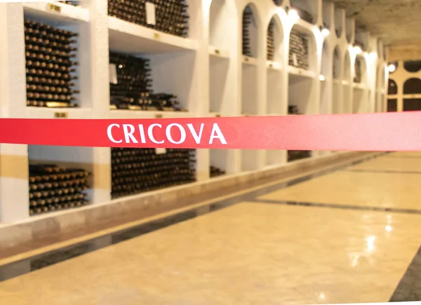 Cricova Ulusal Şarap Rezervi yeraltında, ünlü şarap mahzenleri