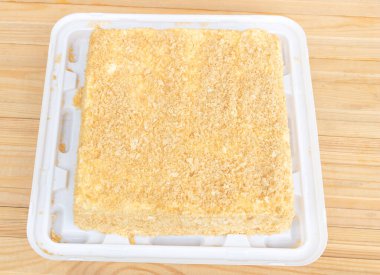 Pasta arkaplanının yakın plan çekimi.