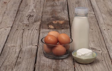 Süt, yumurta ve peynir