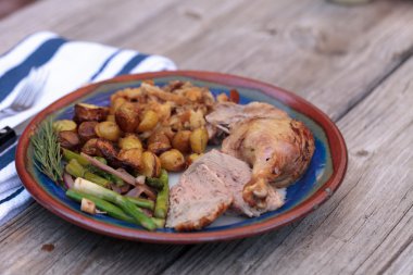 Biberiye ördek kavrulmuş 