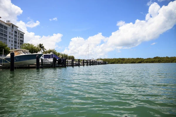 Cocohatchee River Conduce Océano Nápoles Florida Desde Kayak —  Fotos de Stock