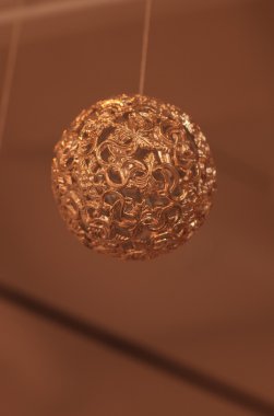 Altın gümüş Noel süs