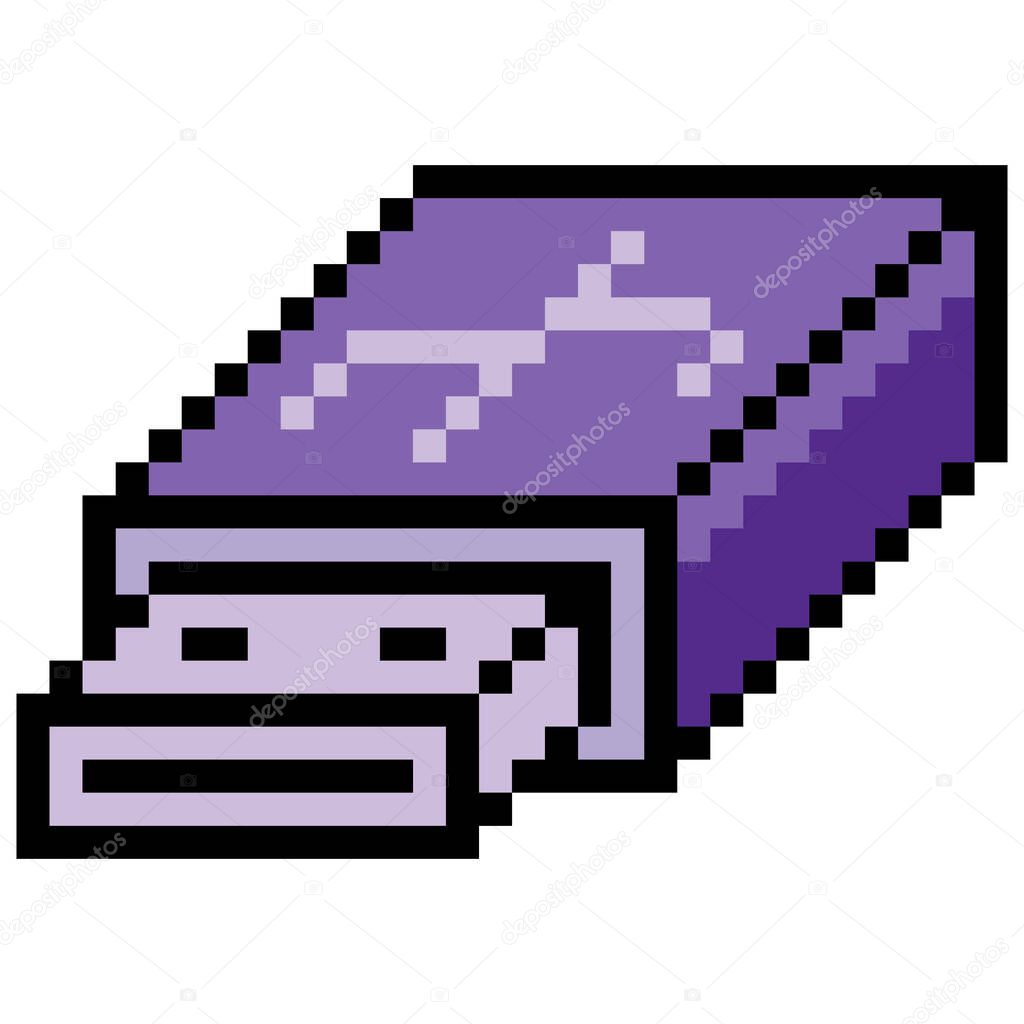 USB stick in pixel art style