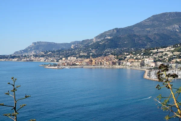 Costa Azul-Mentón-Francia — Foto de Stock