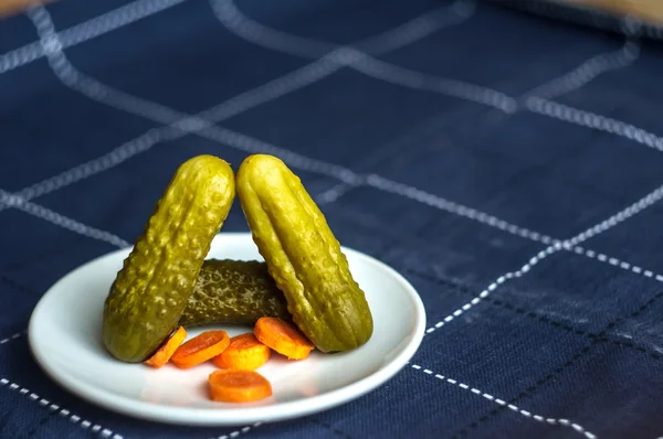 Caviar de calabaza con zanahorias en rodajas — Foto de Stock