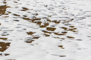 kar çözdürme kar doku kadar kapatın.