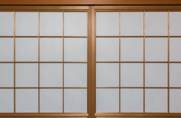 Hagyományos Windows japán stílusú. — Stock Fotó
