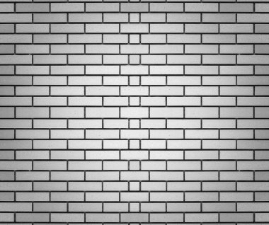 arkaplan için beyaz tuğla duvar dokusu.