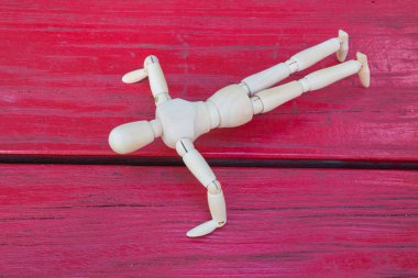 Sekoya-duvar ahşap rakam egzersiz