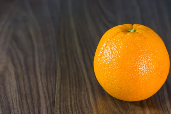 Orange fruit on wooden background. — Stock Photo, Image