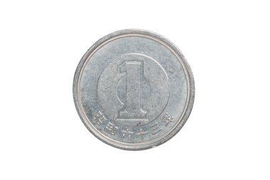1 yen para Japon para.