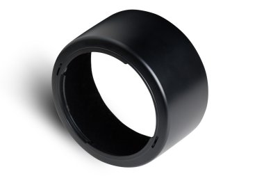 siyah objektif kapağı.