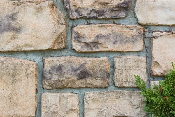 Old stone brick wall texture background. — Stock Photo, Image