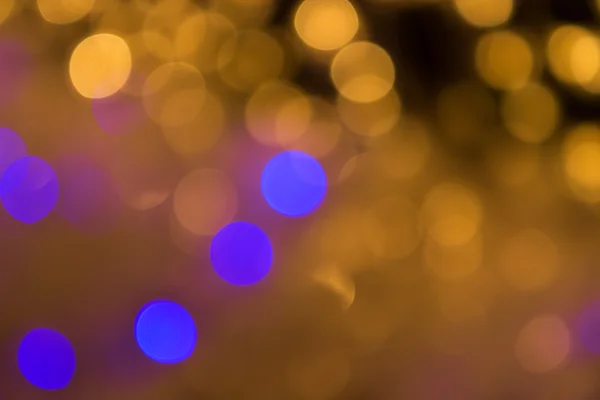 Abstract light celebration blur background, golden lights. — Stock Photo, Image