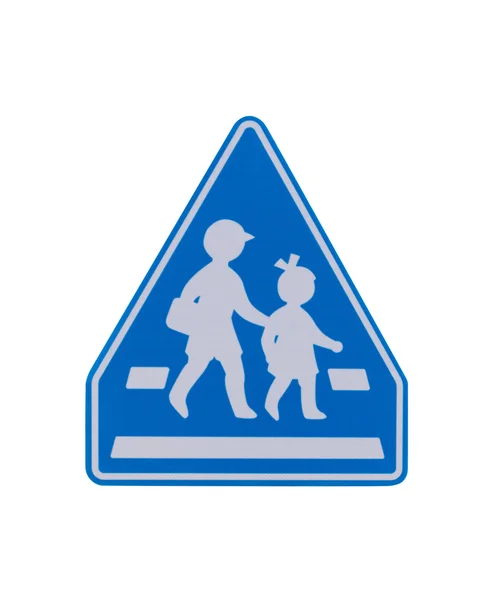 Warnschild Schule. — Stockfoto