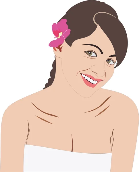 Stock de fotos de Cartoon Woman — Vector de stock