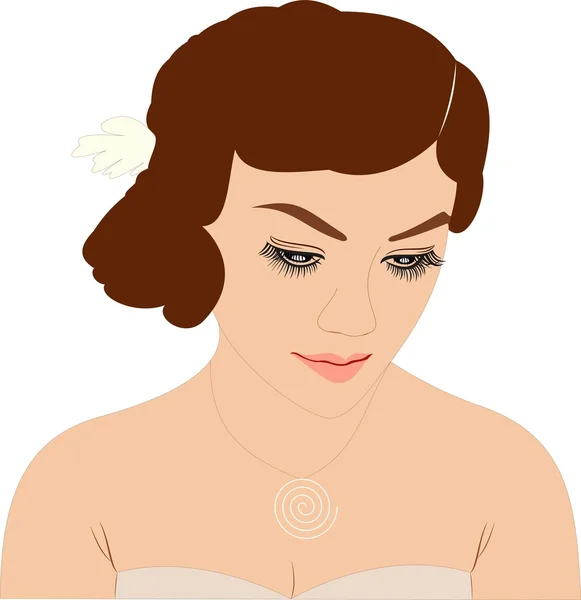 Stock de fotos de Cartoon Woman — Vector de stock