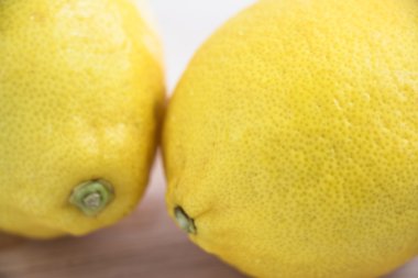 taze limon kesme blok, ayrı tutulan arka plan üzerinde