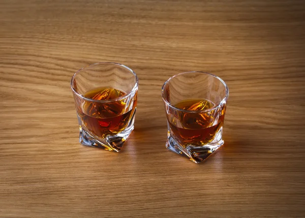 Bourbon whiskey ve sklenici — Stock fotografie