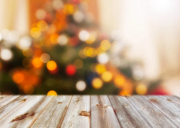 クリスマス テーブルの背景 — ストック写真