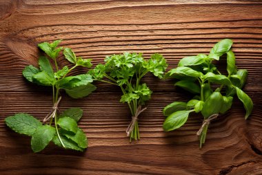 taze otlar Üstten Görünüm