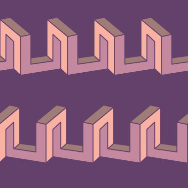 Modern geometrik soyut vektör desen