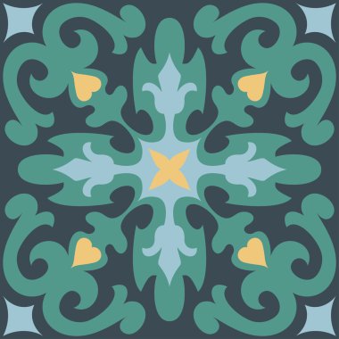 Güzel süs döşeme arka planı ile ayarla. 