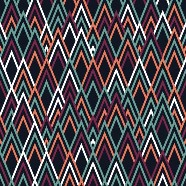 Sorunsuz kare köşeli çift ayraçları tasarlamak vektör. 