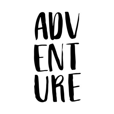 Macera, mürekkep el yazı.