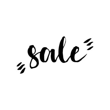 Satılık kelime, fırça komut dosyası yazı.