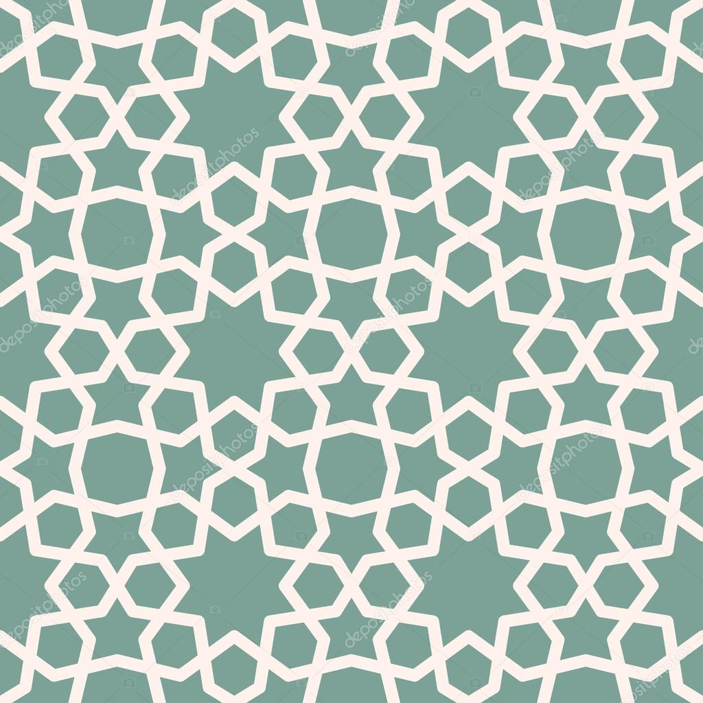 Abstract pattern in Arabian style.