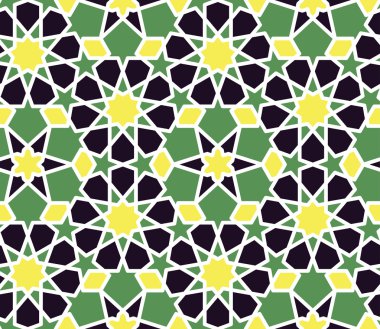 Arabesk seamless modeli.