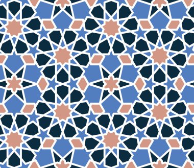 Arabesk seamless modeli.