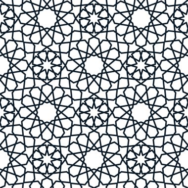 Arapça pürüzsüz desen. 