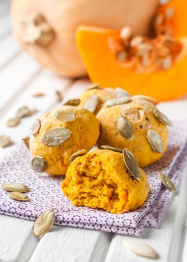 Kabak gingerbread. Balkabağı çerezleri