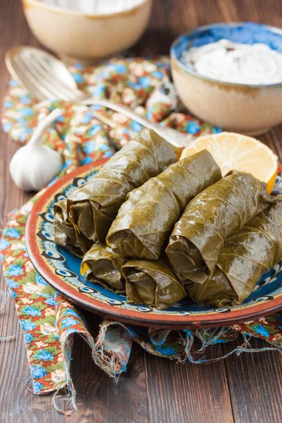 Prato oriental nacional dolma — Fotografia de Stock