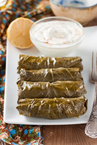 Prato oriental nacional dolma — Fotografia de Stock