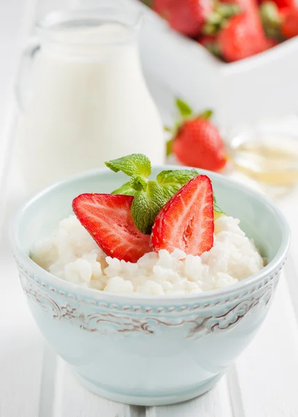 Gachas de leche de arroz —  Fotos de Stock