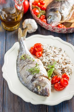 Çipura/Dorado pişmiş