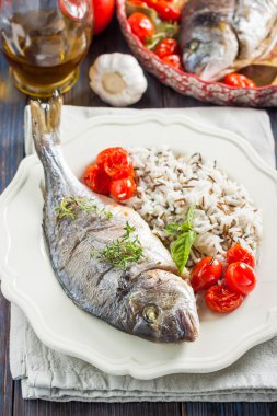 Çipura/Dorado pişmiş