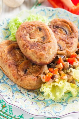 Pirzola patlıcan dolması