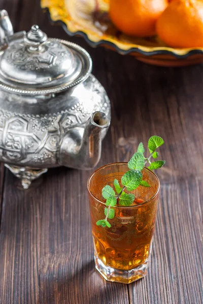 Tea marokkói vendéglátás — Stock Fotó