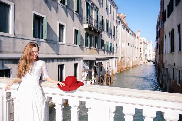 Mariée européenne à Venise — Photo