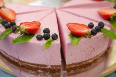 tatlılar meyve, mus, bisküvi